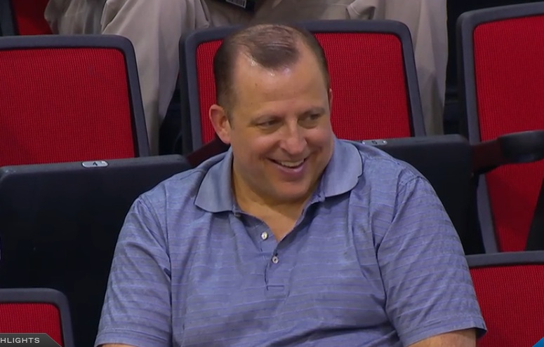 Be honest, you didn't even know Thibs COULD smile.